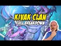 Kivak full breakdown  analysis  first clan with better passive  active skill than the ultimate