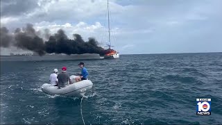 Nelayan Komersial Menyelamatkan 3 Orang Dari Kebakaran Kapal