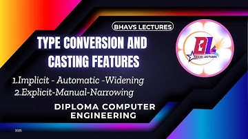 Type conversion and casting features| Types of Conversions | Implicit and Explicit | java in Telugu