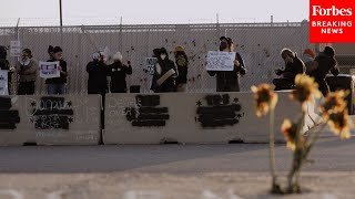RAW VIDEO: Protestors Gather Outside Broadview, Illinois, ICE Facility