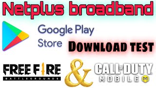 Netplus broadband Google Play Store download test | subscriber demand | technical6 screenshot 4