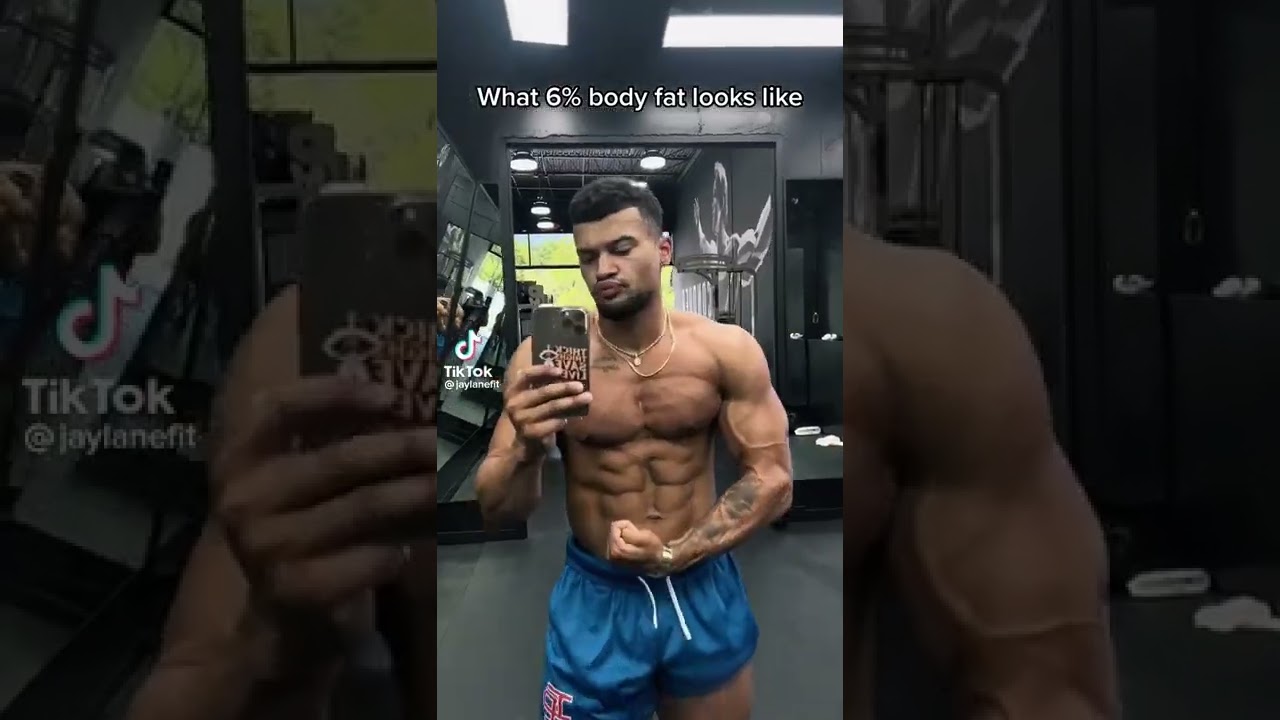 What 6% body fat looks like 
