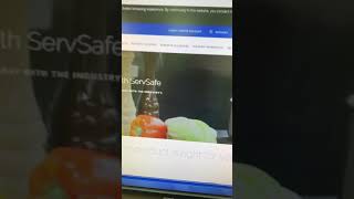 How to resume a redeemed servsafe