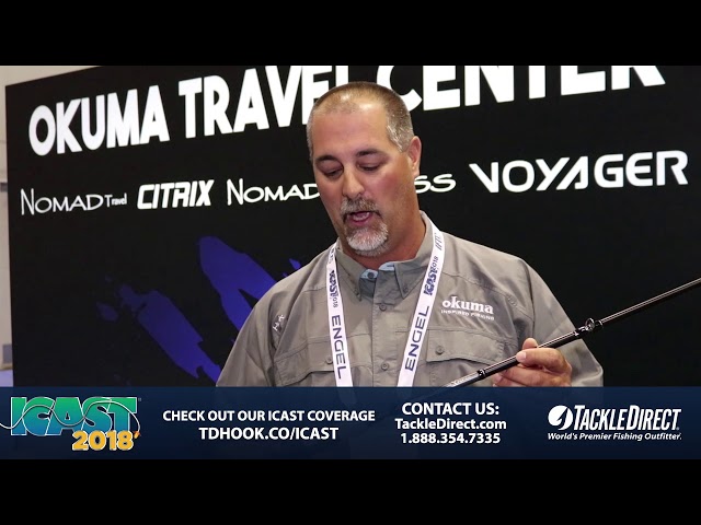 Okuma Nomad Express Travel Rods 2018 Models at ICAST 2018 