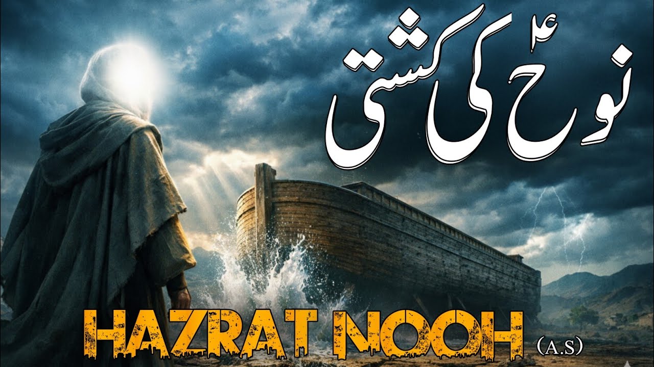 Hazrat Nooh (A.S) Ka Waqia | Kashti Aur Tofan | Life of Prophet Nooh in Urdu