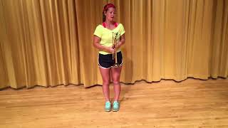 Butler Band Marching Basics - Forward 8 to 5