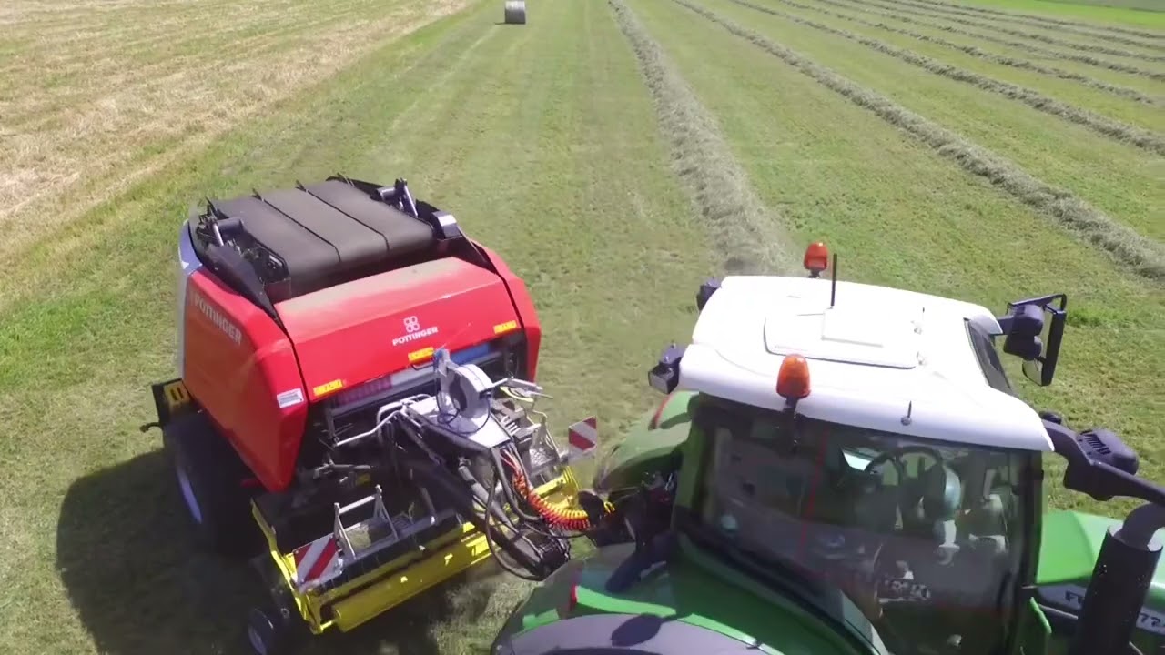 Siloballen pressen 18.06.2022 - StonePower Weer