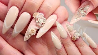 Simple & Elegant Nail Tutorial | Old Money Aesthetic | ASMR @BLUESKYGLOBAL