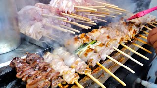 How yakitori and mizutaki nabe cook in Korea | Korean food
