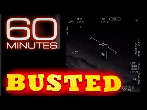 60 Minutes, Navy pilots describe encounters with UFOs: BUSTED!