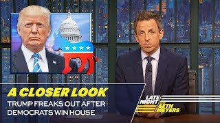 Trump Freaks Out After Democrats Win House: A Closer Look