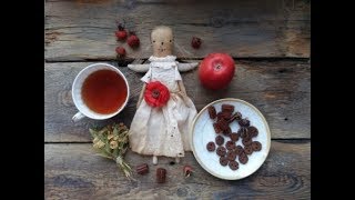 Как сделать пуговки из корицы и яблока для текстильной куклы Как сделать пуговки из корицы и яблока для текстильной куклы