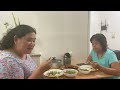 Mukbang monggo at pretong tilapia with my friend  , kain po