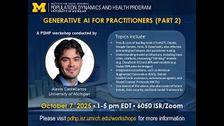 Generative AI for Practitioners Part 2 (Oct 2025) hour 3