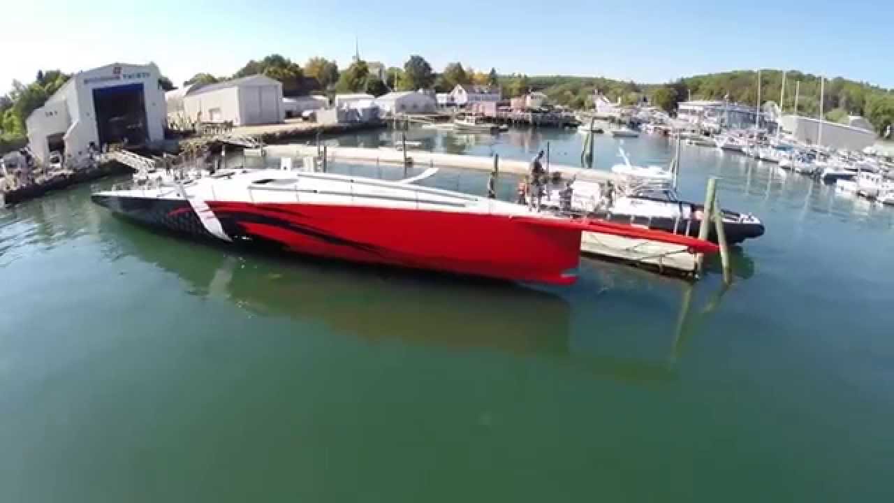 Hodgdon Yachts Launched 100 Ft Sailing Yacht Comanche YouTube