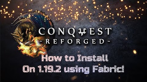 How To Install Fabric 1.19.2 Conquest Reforged | Minecraft Tutorial!