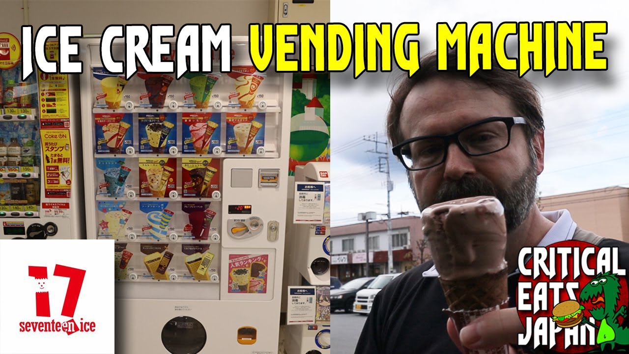 Seventeen Ice Cream Vending Machine! YouTube