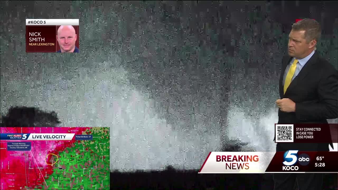 WATCH: Big tornado caught on camera near Lexington - YouTube