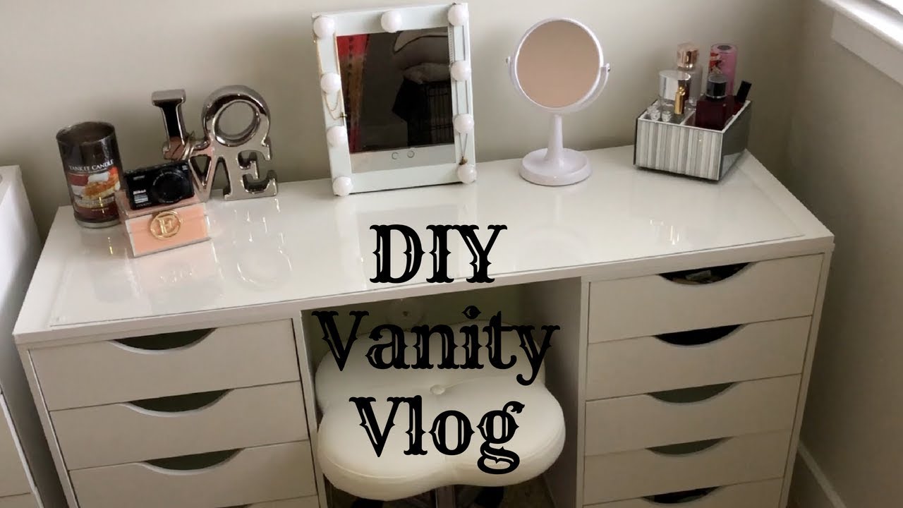 DIY IKEA VANITY DUPE UNDER 150 YouTube