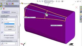 2 Advanced Fillets   2 Variable Radius Fillets