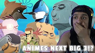 Animes Next Big 3? Streamer Reacts Spongebob Regular Show Ed, Edd N Eddy Anime Ops
