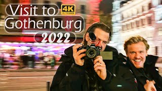Visit to Gothenburg 2022 4K| Swedish nightlife Vlog | Travel to Sweden Vlog
