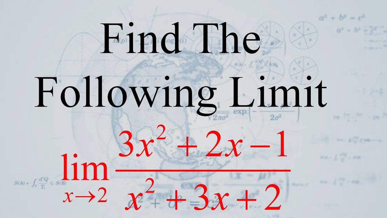 1abm209 find the following limit limit 3x^2+2x1 over x^2