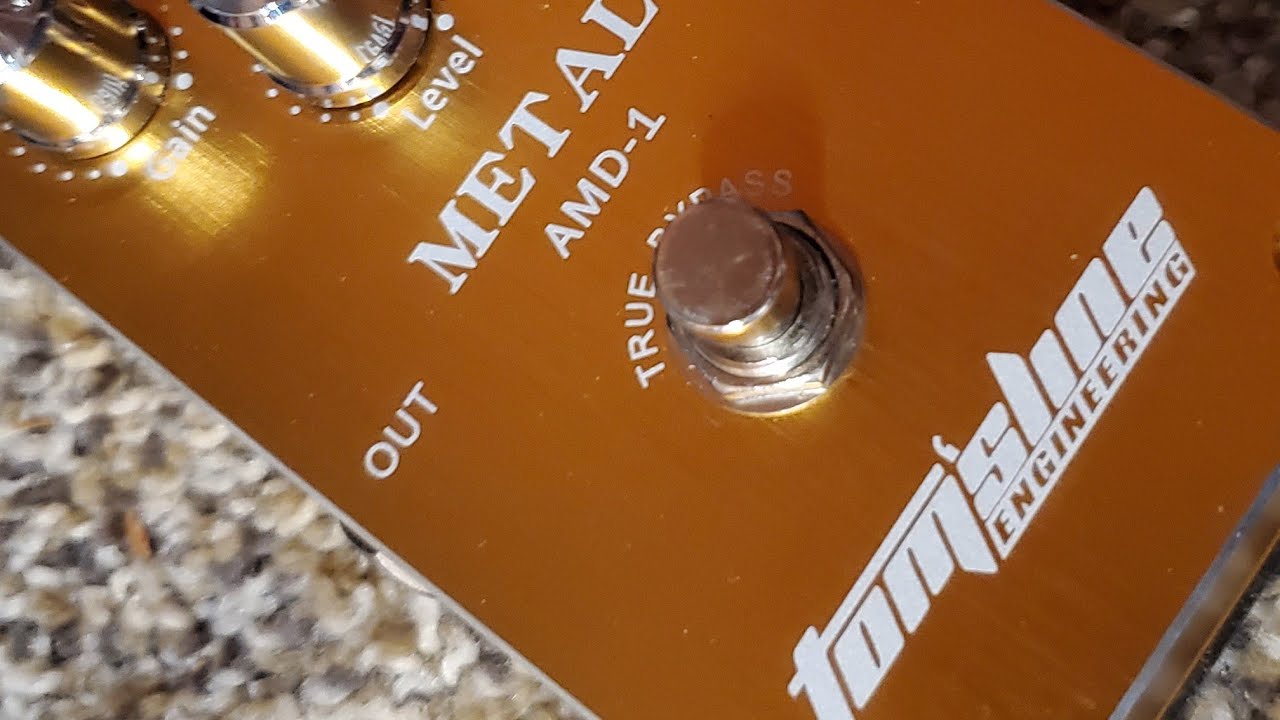 Review & Demo: Tom'sLine Metal effects pedal!! Metal sound or just a metal box???