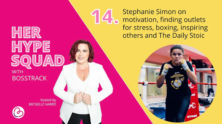 14. Stephanie Simon on motivation, outlets for str...