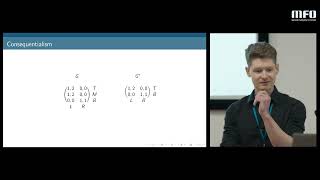 Florian Brandl | 75 Years of Nash Equilibrium, Oxford