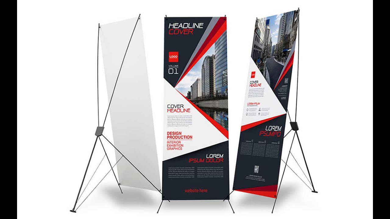 এক্স স্ট্যান্ড ব্যানার   - X Stand Banner Printing | সারা বাংলাদেশে হোম ডেলিভারী | Boostpapa Print