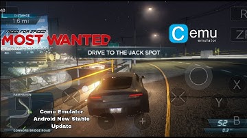 Need for Speed: Most Wanted Gameplay Cemu Emulator Android Poco F5 (Wii U) New Update