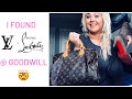 Louis Vuitton & Louboutins from the Goodwill Outlet!! My CRAZIEST Thrift Haul Yet