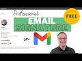 Gmail - Make a Professional Email Signature for FREE!