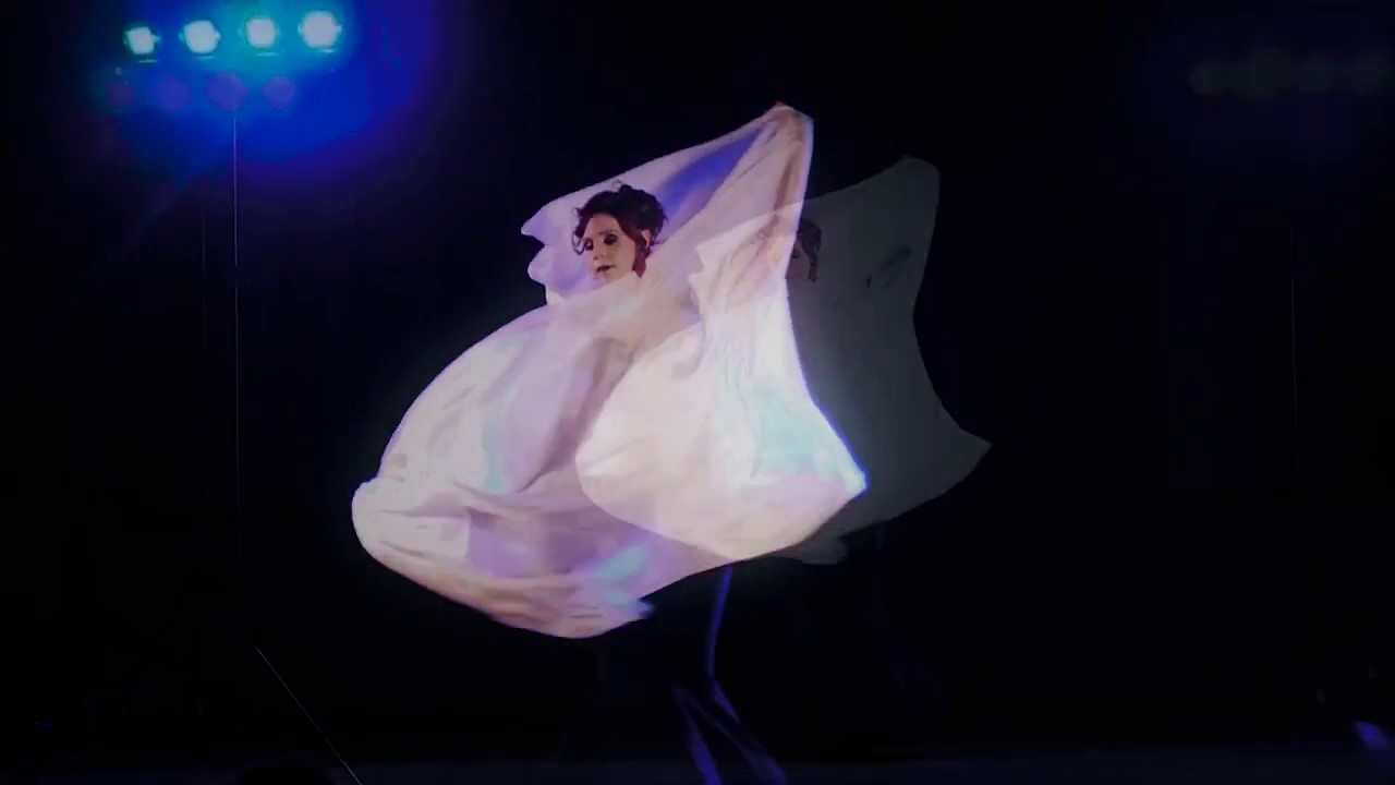 Nicci Bellydance 'Dust in the Wind Veil Solo @ BC BELLYFEST 2016