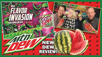 Mt Dew Major Melon 🍉 Review 2021
