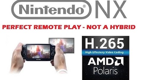 Nintendo NX - AMD Polaris P2P Direct Game Streaming