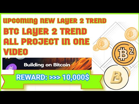 BTC LAYER 2 ALL PROJECT! BIGGEST UPCOMING AIRDROP IN 2024! UPCOMING NEW TREND ! BITCOIN L2 PROJECT!