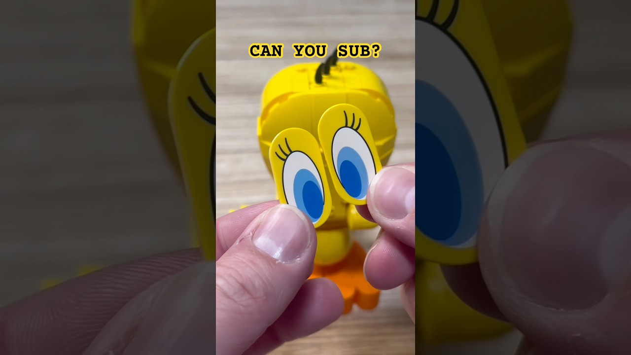 LEGO Love: Sweetheart Tweety in Action