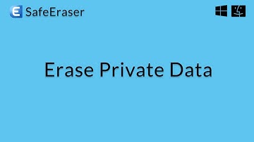 SafeEraser: Erase Private Data on Your iPhone/iPad/iPod
