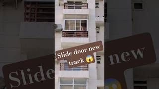 how to make aluminium slide door amazing work #trending #ytshorts #kitchen #viral #aluminiumwork