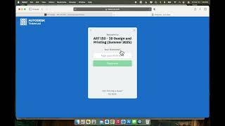 Log into your class account in Tinkercad