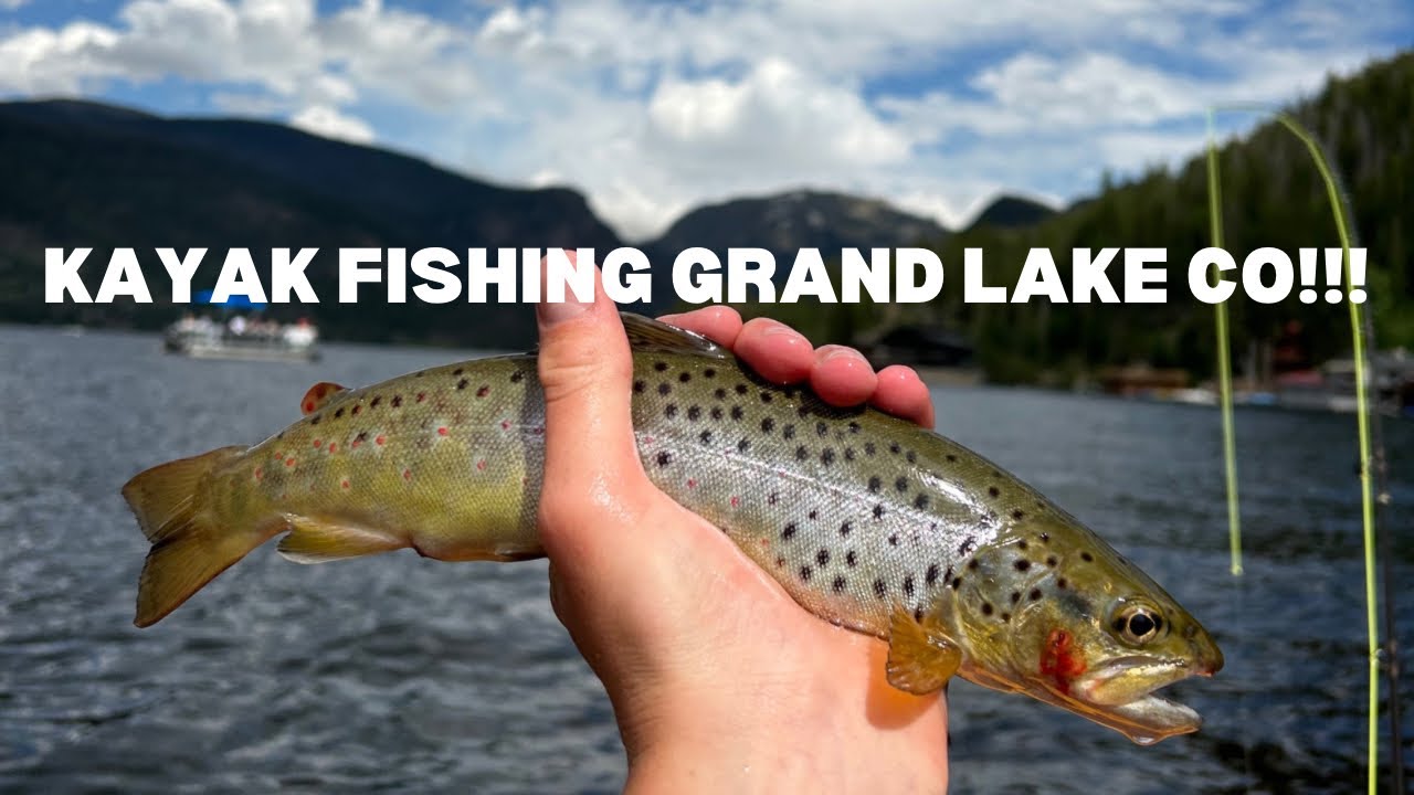 FISHING GRAND LAKE COLORADO ON THE KAYAK ON THE FOURTH OF JULY!!! (JERK