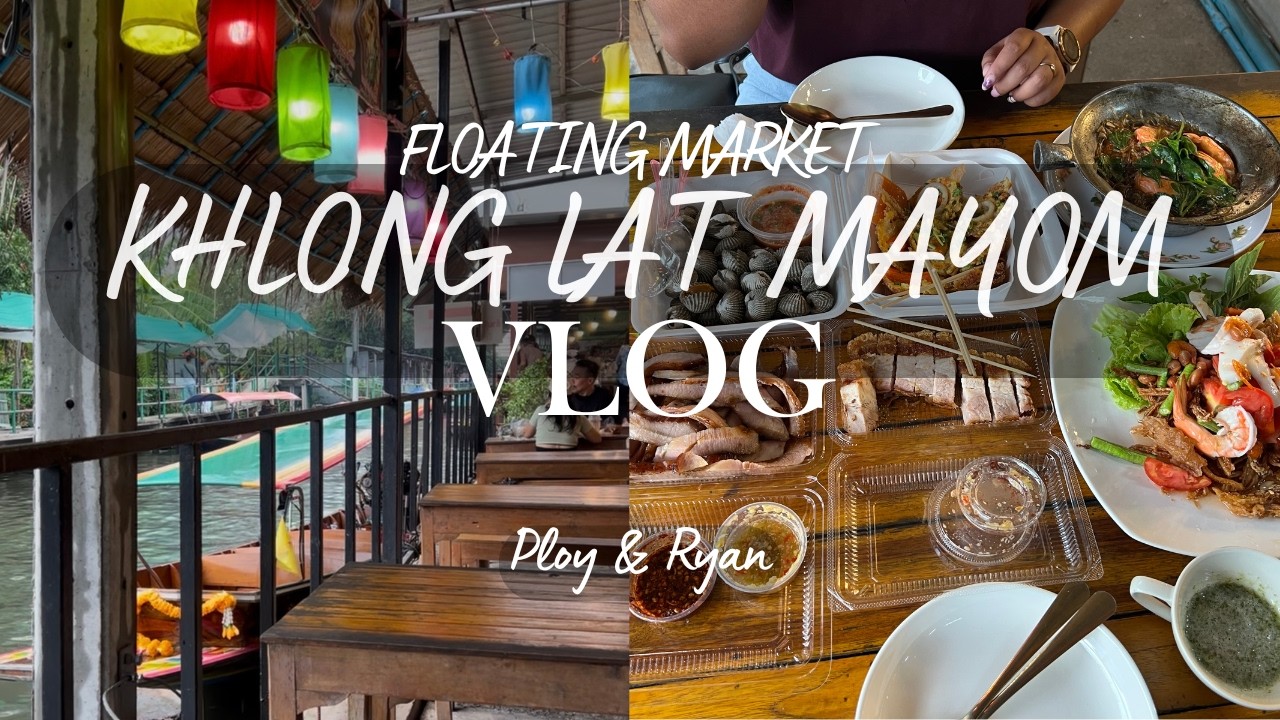 No Boat? No Problem! A Rainy Day at Khlong Lat Mayom Floating Market