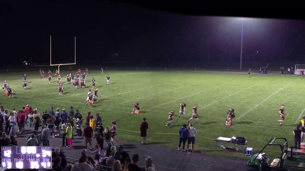 Turtle Lake High Sch vs. Bangor High School Varsity Mens' Football