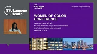 Breast Cancer in Women of Color: Welcome and Updates in Breast Cancer