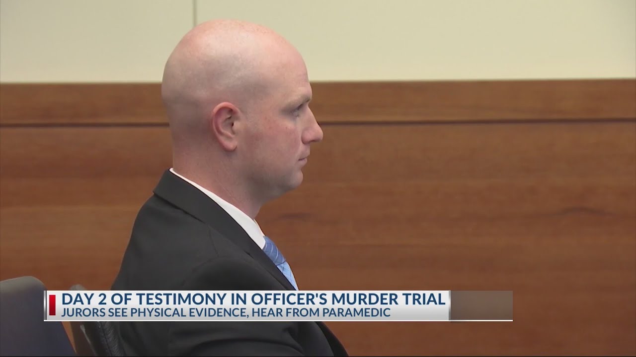 Day 2 of testimony in officer's murder trial concludes - YouTube