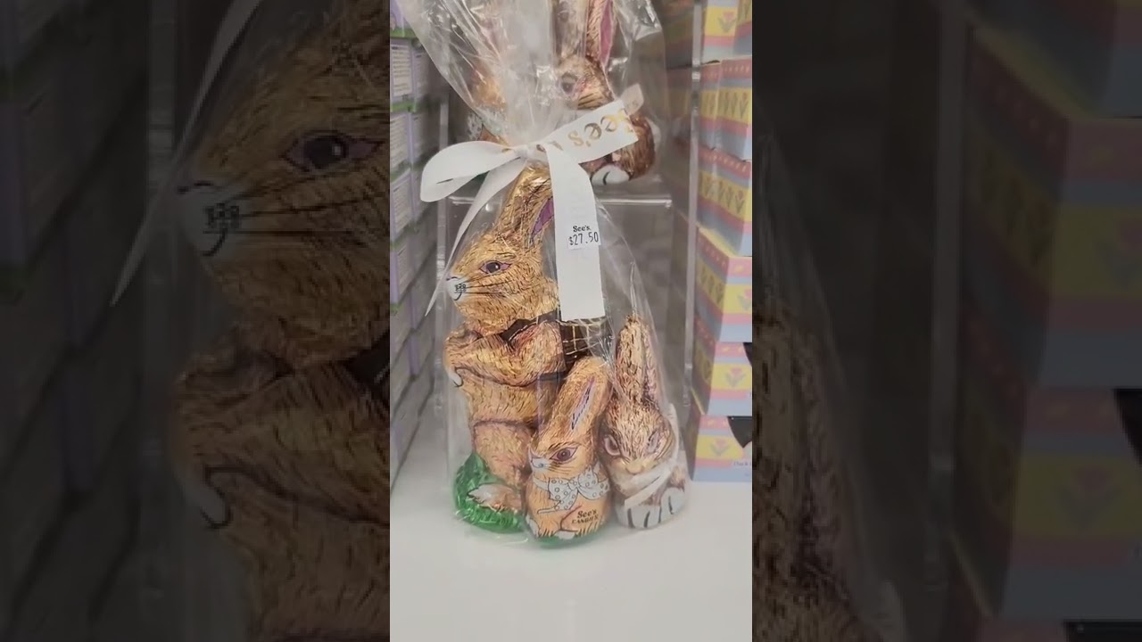 HAPPY EASTER SEE'S CANDY  