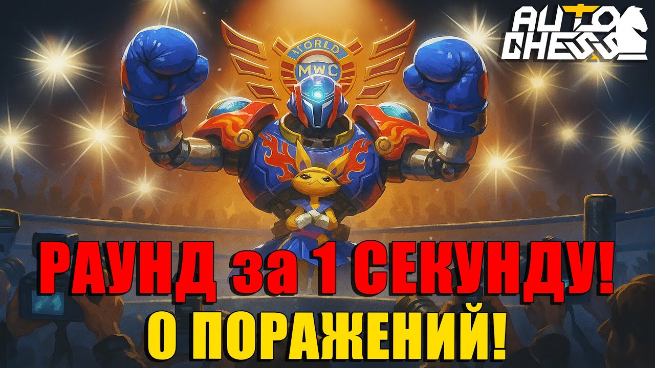 Раунд за 1 СЕКУНДУ! 0 ПОРАЖЕНИЙ! Лучшая ИГРА! ► Auto Chess S31