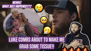 FIRST TIME HEARING LUKE COMBS - "ONE NUMBER AWAY" | COUNTRY REACTION!!